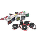 AC12-500V Voltmeter 22 MM Square Panel Digital LED Voltage Meter Indicat ESA