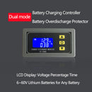 12V-48V 30A Car Battery Low-Voltage Alarm Anti-Over Discharge Protect Controller