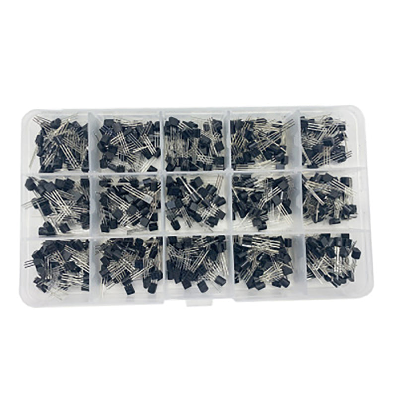 10Values x20 200pcs NPN PNP Power Transistor Assortment Kit Box BC337 BC5 SDT