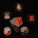 100x  4 Holes 773-104 Electrical Push Connector Wire Cable Block Termin BYY
