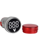 2x Round LED Digital Display Voltage Meter Ampermeter Monitor Indicator 60 UPE