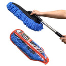Microfiber Telescoping Car Wash Body Duster Brush Dust Mop Cleaning KIQ