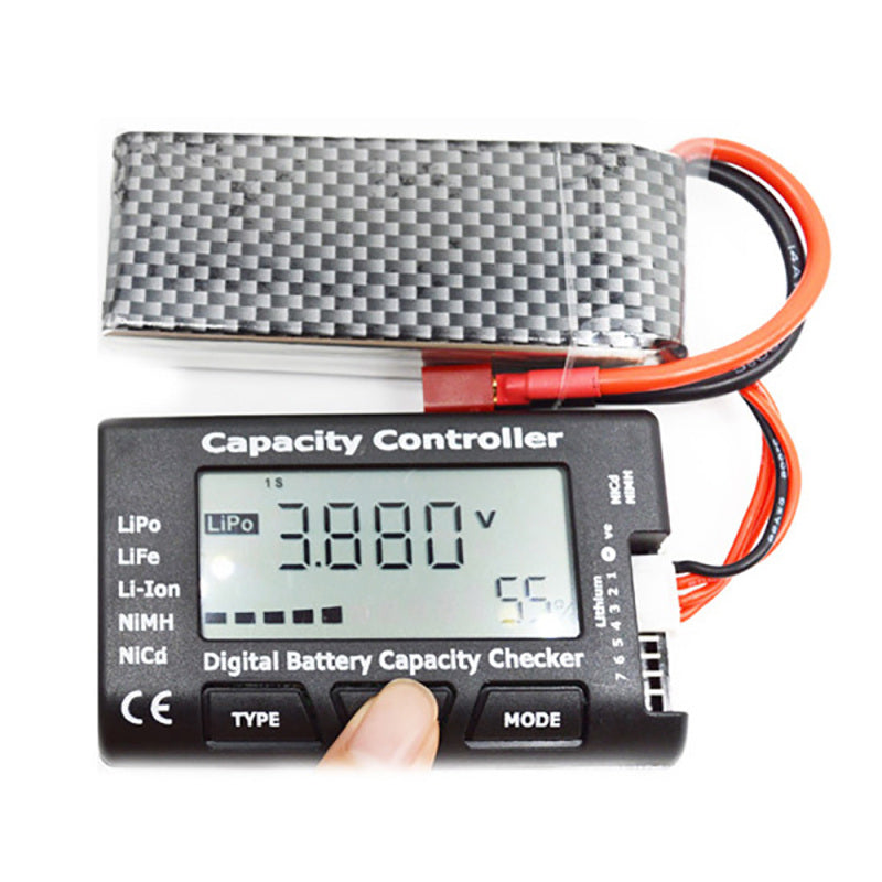 LiPo Battery Capacity/Voltage Checker/Tester Meter/LiFe Li-ion NiMH BWR VZJ
