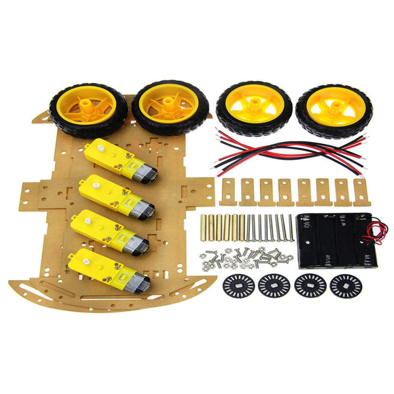 4-wheel Smart Robot Car Chassis Kits Chassis Auto accessories For Ardui WOA MET