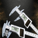 Solar Power Digital Vernier Caliper Electronic LCD Gauge Micrometer Tool 0 XIG