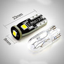 2 X T10 LED Light Parker Wedge 3W 3030 Bulb CANBUS Error Free 300 Lumens LIW