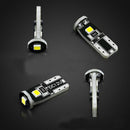 2 X T10 LED Light Parker Wedge 3W 3030 Bulb CANBUS Error Free 300 Lumens LIW
