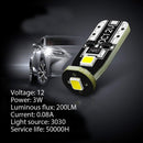 2 X T10 LED Light Parker Wedge 3W 3030 Bulb CANBUS Error Free 300 Lumens LIW
