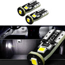 2 X T10 LED Light Parker Wedge 3W 3030 Bulb CANBUS Error Free 300 Lumens LIW