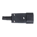 Black IEC-320 C14 Male Plug AC Power Inlet Socket Connector 250V 10A/1 HNP