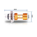 1PC H4 LED 3 COB Motorcycle Headlight Bulb 2000LM 6000K 12V Hi/Lo Beam QBX