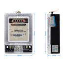 DDS7738 10(40)A 220V 50HZ Single Phase Two Wire Electric Energy Meter NIJ PQO