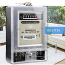 DDS7738 10(40)A 220V 50HZ Single Phase Two Wire Electric Energy Meter NIJ PQO
