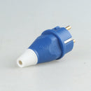 2pcs ZZ012 16A 220V 2-Pin Trailing Socket Plug Low Voltage 2P Waterpro QGH