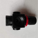 BR3000 G3/8''Air Compressor Pressure Relief Regulator Valve w/ Gauge & DHE