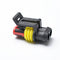 10PCS 2P HID Male And Female Connectors Plug Automotive Car Waterproof Socket qw