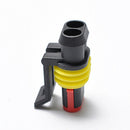 10PCS 2P HID Male And Female Connectors Plug Automotive Car Waterproof  UKC NOP