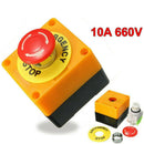 Big Red Button Switch Emergency Stop LY37 660V 10A NO+NC Arduino ESP82 NVY KLQ