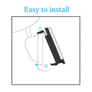 Universal 140mm Panoramic Curve Convex Interior Clip On Rear View Mirror