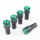 3x 220V/380V/110V/36V ADD-22SM LED Flash Alarm Indicator Signal Lamp wit VCD