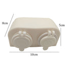 Dual 12V USB Car Lighter Socket Splitter Charger Power Adapter Outlet For phone