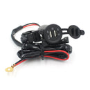 12V 2.1A Dual USB Charger Socket Power Outlet Adapter for Car Boat Marine  HMO