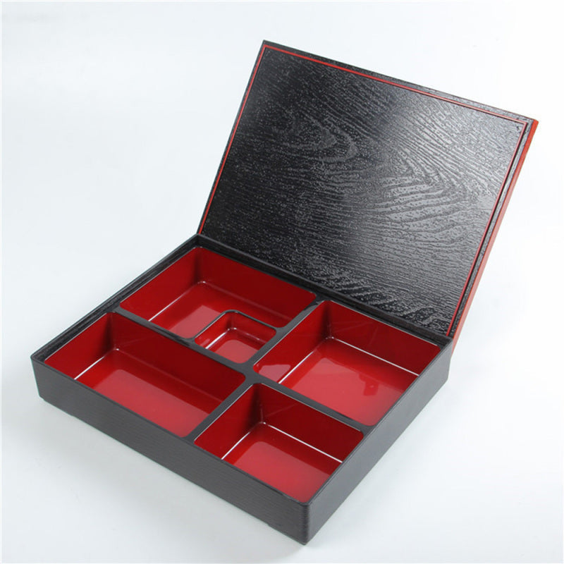 5 Slots Japanese Style Bento Lunch Box Sushi Storage Box Food Dinner Container