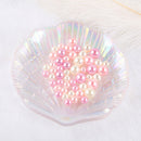 Glass Magic Color Shell Palette Nail Work Display Tool Nail Mixing Acces LOD