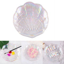 Glass Magic Color Shell Palette Nail Work Display Tool Nail Mixing Acces LOD