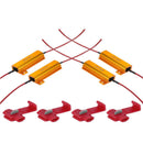 4pcs Load Resistor 6RJ LED Decoder Fix Error Code Hyper Flash Turn Sign YLQ