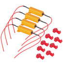 4pcs Load Resistor 6RJ LED Decoder Fix Error Code Hyper Flash Turn Sign YLQ