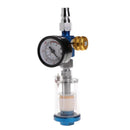 2x Air Regulator Gauge Spray Paint Gun & In-line Air Oil Water Separator  GLW