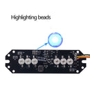 1pc Safety Driving Motorcycle Tail Lamp Warning Light Flash Strobe Brake W KYP