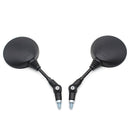 1 Pair Motorcycle Motor Round Universal Folding Rearview Side Mirror 10mm  NQC
