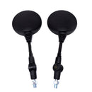 1 Pair Motorcycle Motor Round Universal Folding Rearview Side Mirror 10mm  NQC