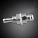 6AN Male Flare Bulkhead To 5/16" Hose Barb Fuel Tank Fitting Auto Car Modified A