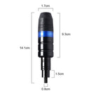 1 Pair 8mm Aluminum Alloy CNC Motorcycle Drop Resistance Glue Anti Falling IJG
