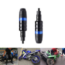 1 Pair 8mm Aluminum Alloy CNC Motorcycle Drop Resistance Glue Anti Falling IJG