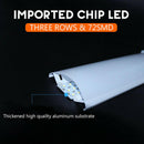 24V 72 LED Interior Lights Strip Bar Car Van Bus Caravan ON/OFF Switch LNA KQC