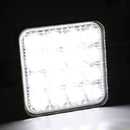 Square 48W LED Work Light 12V 24V Off Road Flood Spot Lamp For Car Truck SUV 4WD