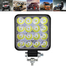 Square 48W LED Work Light 12V 24V Off Road Flood Spot Lamp For Car Truck SUV 4WD