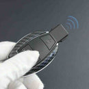 Carbon Fiber Key Fob Chain Cover Case For Mercedes W205 W212 X253 W166 X20 WZR