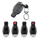 Carbon Fiber Key Fob Chain Cover Case For Mercedes W205 W212 X253 W166 X20 WZR