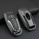 Carbon Fiber Smart Key Cover Case Holder Accessories For Ford Fusion 201 AKO