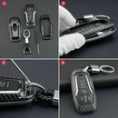 Carbon Fiber Smart Key Cover Case Holder Accessories For Ford Fusion 201 AKO