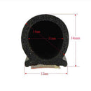 4M Sloping D-Shaped Car Door Seal Strip Rubber Trunk Hood Edge Insulatio BJO