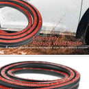 4M Sloping D-Shaped Car Door Seal Strip Rubber Trunk Hood Edge Insulatio BJO