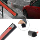 4M Sloping D-Shaped Car Door Seal Strip Rubber Trunk Hood Edge Insulatio BJO
