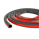 4m Sloping D Shaped Car Door Seal Strip Rubber Trunk Hood Edge Insulatio UIE