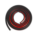 4m Sloping D Shaped Car Door Seal Strip Rubber Trunk Hood Edge Insulatio UIE